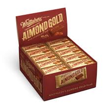 Whittakers almond gold milk chocolate 33% cocoa 50g. Whittaker S Almond Gold Slab 50g At Mighty Ape Nz