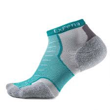 Thorlos Unisex Experia Multi Sport Socks Low Cut X Small Re Teal Therapy