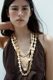 Zara COLLIER PIÈCES DE MONNAIE