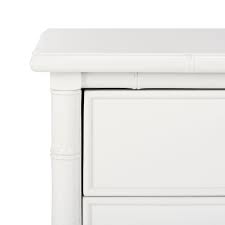 Maybe you would like to learn more about one of these? Safavieh Mina 25 In 2 Drawer Modern Coastal Bamboo Nightstand Walmart Com Walmart Com