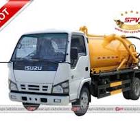 ISUZU ELF Vacuum Sewage Suction Truck with vacuum tank ...