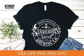 Logo is the perfect design for hocus pocus fans! Halloween Sandersons Sisters Brewing Co Premium Crella