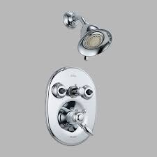 Delta Faucet T18255 Victorian Monitor 18 Series Jetted Shower Trim Chrome Faucet Trim Kits Amazon Com