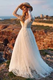 This long sleeve wedding dress has sheer sleeves. Lace Wedding Dress With Long Sleeves Modest Bridal Gowns June Bridals