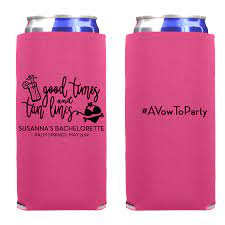 12 oz slim can koozie. Slim Can Custom Koozies Bachelor Bachelorette Party