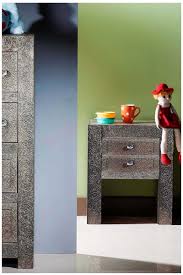 Designed for convenient storage, this nightstand features two spacious drawers with powder. White Metal Nightstand White Metal Furniture Store