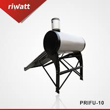 Suneco is one of the best solar water heater suppliers and manufacturers in china. 10 Tubes 50l Mini Portable Solar Water Heater Riwatt Solar Co Ltd