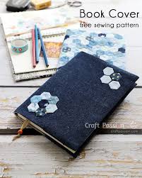 How to sew a leather journal cover supplies. Fabric Book Cover Tutorial How To Sew Craft Passion