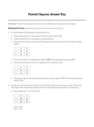 By the way, about monohybrid cross worksheet answers, scroll the page to see several similar photos to inform you more. Answer Key Punnett Squares Worksheet Punnett Squares Answer Key C Draw A Punnett Square And Pdf Document