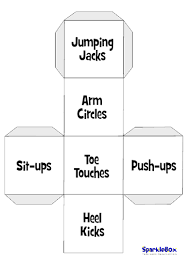Heart Health Month Roll Exercise Game Heart Health Month Workout Games Exercise For Kids