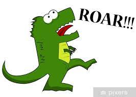 Short animation of the cartoon dino. Fototapete Dino Cartoon Pixers Wir Leben Um Zu Verandern