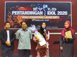 Km 13, lebuhraya lahad datu sandakan peti surat 60173 91111 lahad datu sabah. Pertandingan Idol 2020 Peringkat Kolej Kolej Vokasional Lahad Datu Facebook