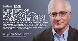 Michael Cusumano, the professor of MIT at BME