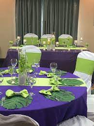 Guest And Head Table Lime Green Weddings Table Decorations Lime Green