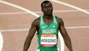He emerged first in his heat . Meet Enoch Adegoke The Fastest Man In Omo Lamurudu Media Facebook