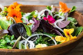 Are they all style and no substance? Spring Salad With Edible Flowers The View From Great Island