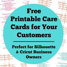 We did not find results for: Free Printable Care Cards For Your Silhouette Or Cricut Business Cutting For Business