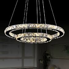Modern Luminaire Suspendu Led Crystal Chandelier Lights For Diving Room Cristal Lustre Pendente Lighting Pendant Hanging Fixture Light Pendant Led Crystal Chandeliers Lightchandelier Lighting Aliexpress