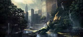 New york city 3d wallpaper, high rise buildings and busy street. Wallpaper Apocalyptic Reflection New York City Jungle Darkness Screenshot Atmospheric Phenomenon Computer Wallpaper Pc Game 4096x1823 Px 4096x1823 Wallhaven 539398 Hd Wallpapers Wallhere