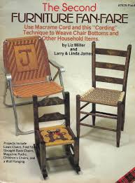 Macrame Folding Lawn Chair Macrame Rocking Chair Macrame Deck Chair Macrame Ottoman Pattern Book Booklet Pdf Do Patterned Chair Second Furniture Lawn Chairs