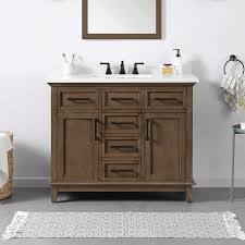 Ove Decors Dylan 42 Bath Vanity In 2020 Bath Vanities Brown Bathroom Vanity Wood Bathroom Vanity