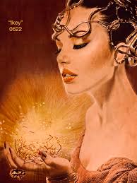 Artist MaidaPodmajerskyArt Etsy Store Mediums Various pencils a white gel  pen and some pastel for background. Colourist Joan Antliff