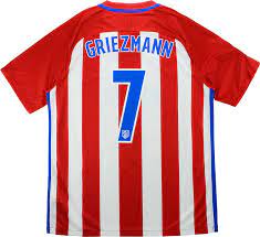 Save with low flat rate shipping and easy returns. 2016 17 Atletico Madrid Home Shirt Griezmann 7 W Tags Classic Retro Vintage Football Shirts