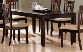 At coleman furniture, we carry a great selection of coaster furniture collections, including the popular delange power reclining furniture collection and the tabitha dining collection. Deep Cappuccino Finish Casual Dining Room Table W Options