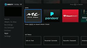 Music choice is available on your tv, web app, and on the go with the music choice app for ios & android. Can You Stream Music Using Your Directv Receiver The Solid Signal Blog