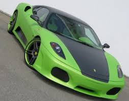 A Ferrari 430 Tuneada Por Novitec Color Pistacho Ferrari Sports Cars Ferrari Ferrari F430