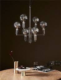 Ha Ngeleuchte Bulb Von Haœbsch Interior Hangeleuchte Hubsch Interior Rauchglas