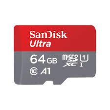 SanDisk 64GB Ultra microSDXC UHS-I C10 100MB/s Memory Card