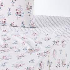 La croissance est depuis toujours le moteur de gifi. Drap Plat Coton Lave Jeanne Imprime Fond Blanc La Redoute Interieurs La Redoute