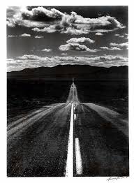 Black And White Road Photography Road Nevada Desert 1960 By Ansel Adams Black And White Landscape Landscape Photography Ansel Adams