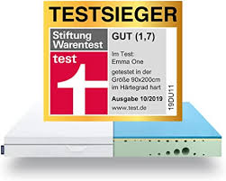 Voraussetzung für inanspruchnahme von garantie oder gewährleistung ist, dass die aufgeführten pflegehinweise beachtet wurden. Emma One Matratze 90x200cm Stiftung Warentest Testsieger Atmungsaktives Premium Material 7 Zonen 10 Jahre Garantie 100 Nachte Testschlafen Amazon De Kuche Haushalt Wohnen