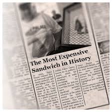 In 2004, the most expensive sandwich in history made headlines worldwide—a  simple grilled cheese with an extraordinary twist. Many claimed the image  of the Virgin Mary appeared on its toast, and that's