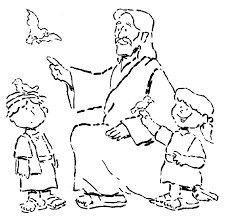 Jesus healing people coloring page. Jesus Loves The Little Children Coloring Pages Coloring Home