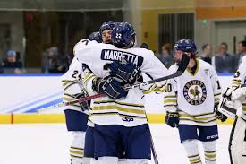 Men's Hockey Fends Off Adrian To Advance To National Championship Game