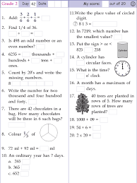 Mental Math Grade 2 Day 42 Mental Maths Worksheets Math Worksheet Mental Math