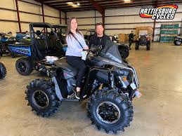 congratulations to ashly parsons and glen taylor from chalmette la for purchasing a 2020 cam am renegade xmr 1000r at hattiesburg cycles canam em 2020 quadriciclo pinterest