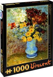 Maybe you would like to learn more about one of these? D Toys Vincent Van Gogh Flowers In A Blue Vase 66916 Vg 02 Puzzle Preturi
