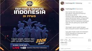 See more of garena free fire on facebook. Jadwal Turnamen Free Fire World Series 2019 Capai 200 Ribu Penonton Hadiah Pilih Sendiri Tribun Batam