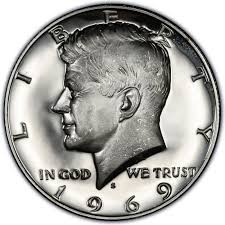 1969 Kennedy Half Dollar Values And Prices Past Sales