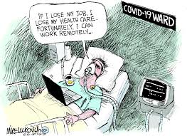 Editorial Cartoons For April 19 2020 Federalism Fight Reopening Debate Obama Endorsement Syracuse Com The political struggle for control of banks' loan taps.