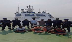 ICG apprehends fishing vessel with 4 ...