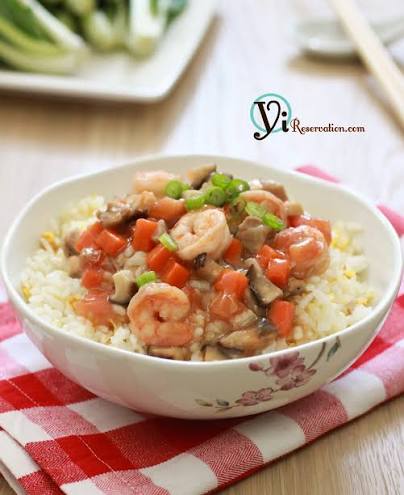 Chicken Hokkien Fried Rice (Seafood)