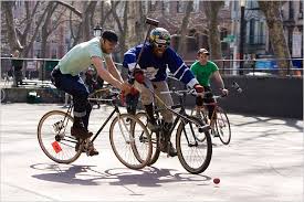 Their Kingdom For A Bike It S Polo On Two Wheels The New York Times