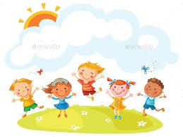 Happy Cartoon Kids Jumping Happy Cartoon Cartoon Kids Clip Art School Kids