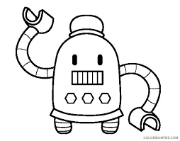 Today, we recommend robot coloring book page for you, this article is related with scooby doo van coloring pages. Cute Robot Coloring Pages For Kids Coloring4free Coloring4free Com