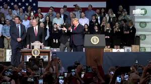 As many of you know, my son Jim is recovering from a wrestling injury and  undergoing treatment in Bakersfield, CA. Today, Jim and I were honored to  attend President Trump's event where